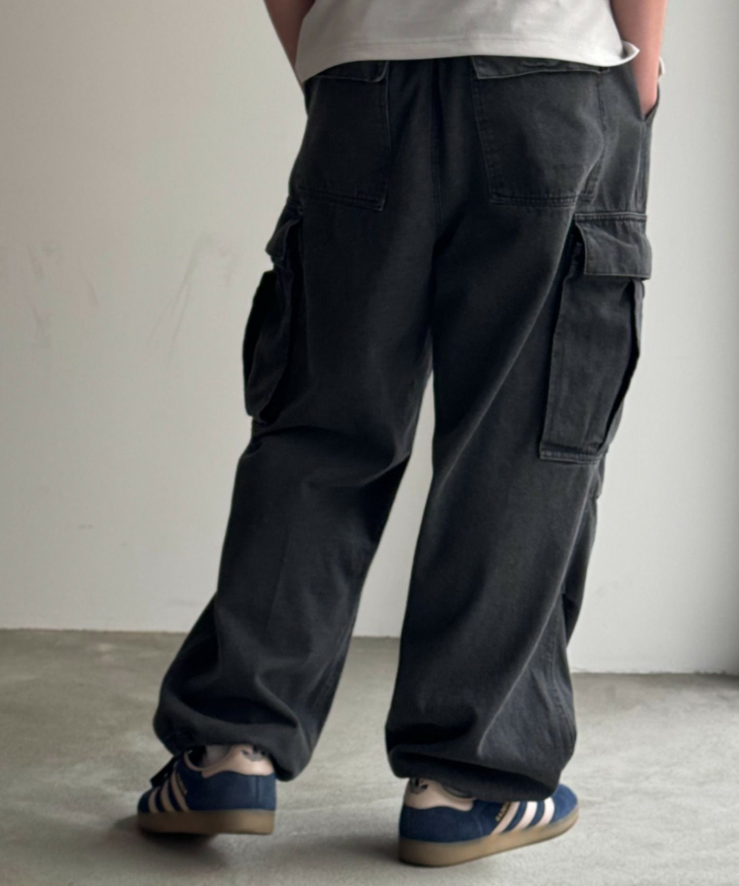 NAVY デニムカーゴパンツ メンズ