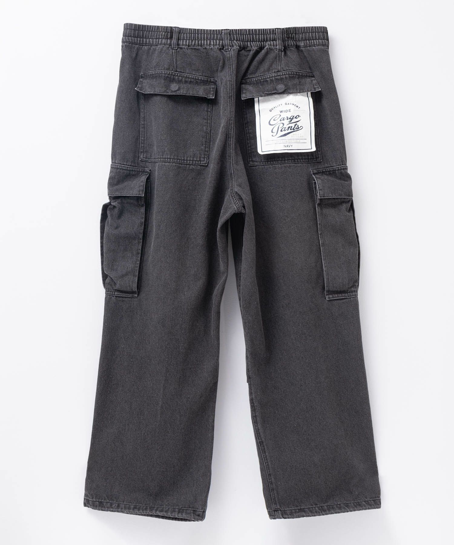 NAVY デニムカーゴパンツ メンズ