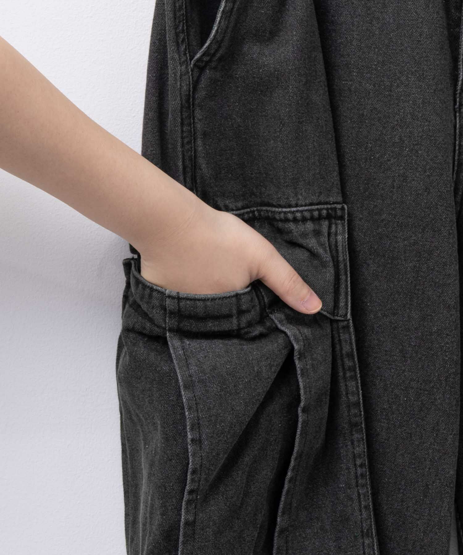 NAVY デニムカーゴパンツ メンズ