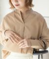 nAvy スキッパーブラウス レディース