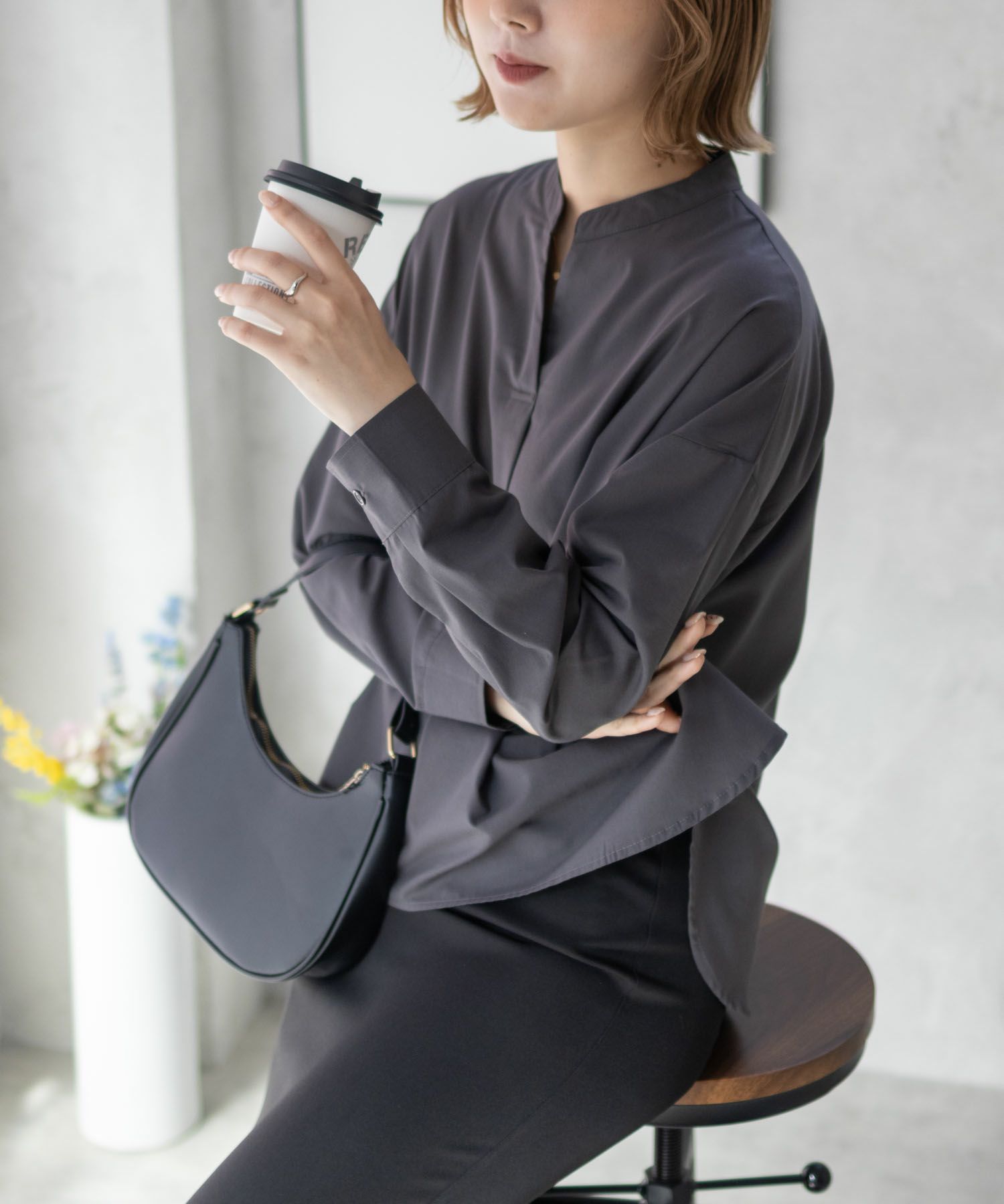 nAvy  スキッパーブラウス レディース商品サムネイル-4