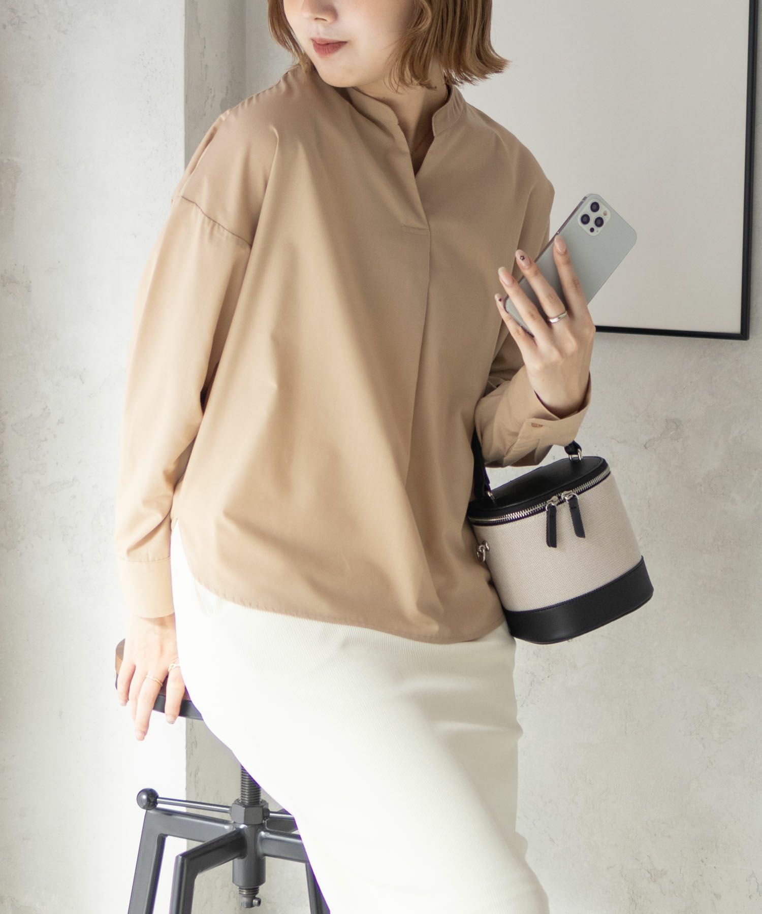 nAvy  スキッパーブラウス レディース商品画像-22