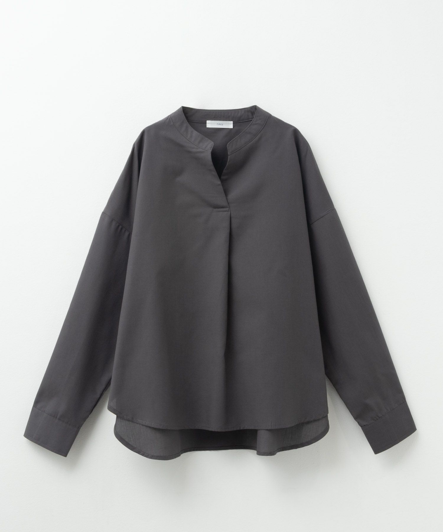 nAvy スキッパーブラウス レディース