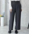 nAvy  ハイウエストワイドストレートパンツ レディース商品サムネイル-4