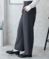 nAvy ハイウエストワイドストレートパンツ レディース商品サムネイル-7