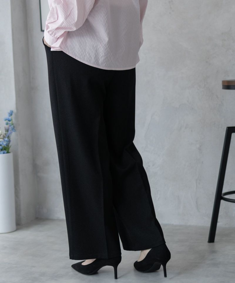 nAvy ハイウエストワイドストレートパンツ レディース商品画像-12