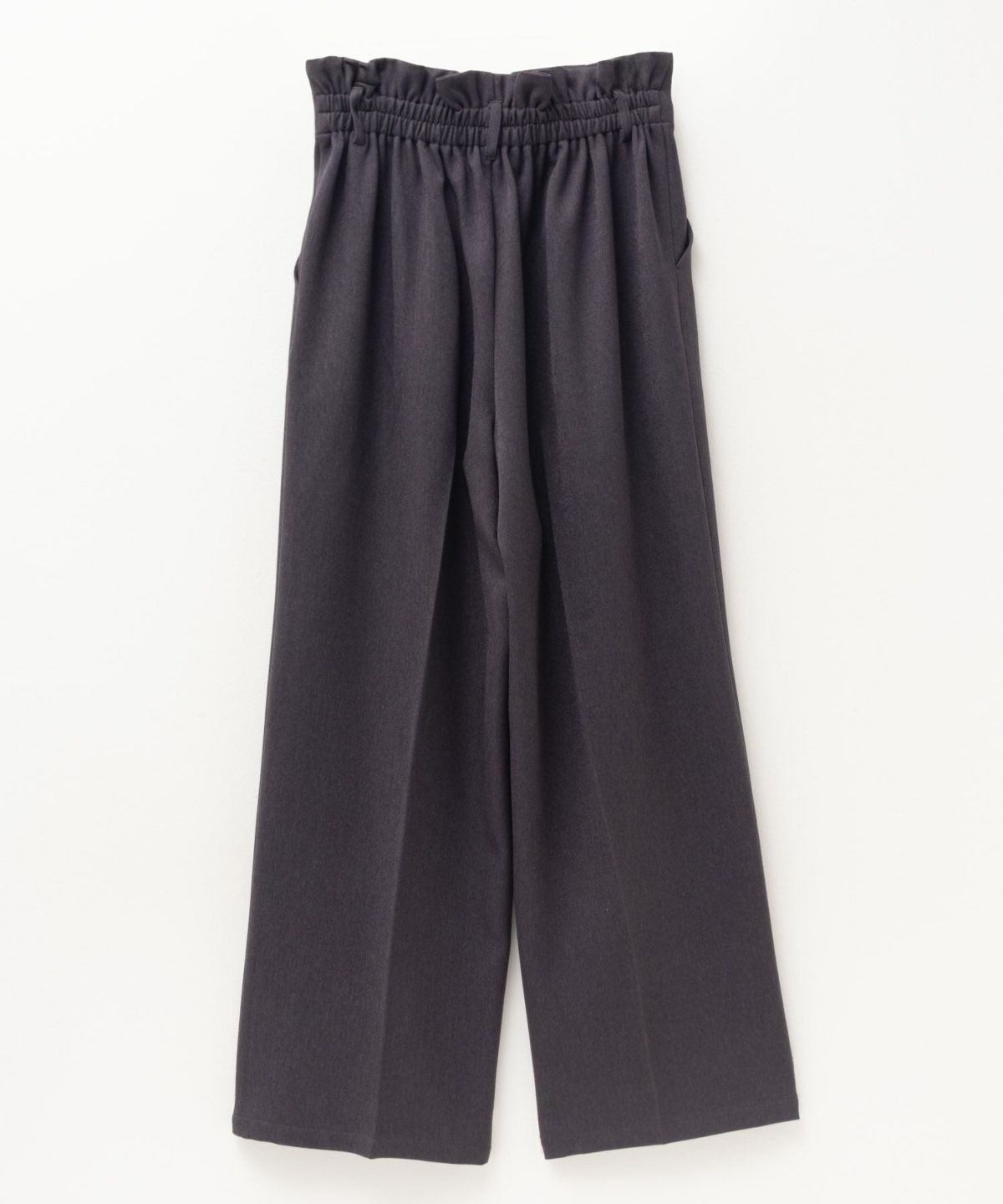 nAvy ハイウエストワイドストレートパンツ レディース