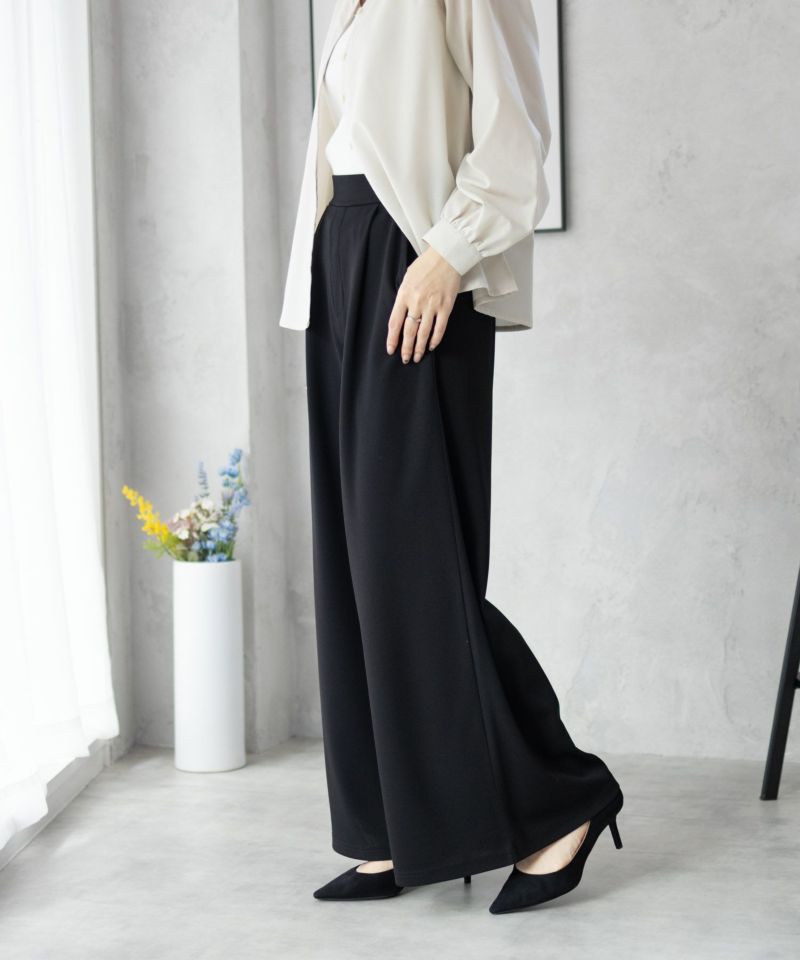 nAvy  ジョーゼットワイドパンツ レディース商品画像-14