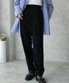 nAvy ジョーゼットテーパードパンツ レディース