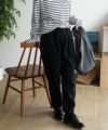 nAvy ストレッチチノテーパードパンツ レディース