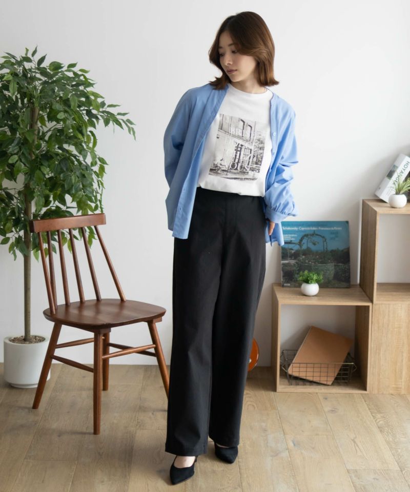 nAvy ストレッチワイドパンツ レディース商品画像-31