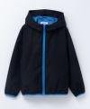  NAVY シャットアウター 裏メッシュジップパーカー キッズ
