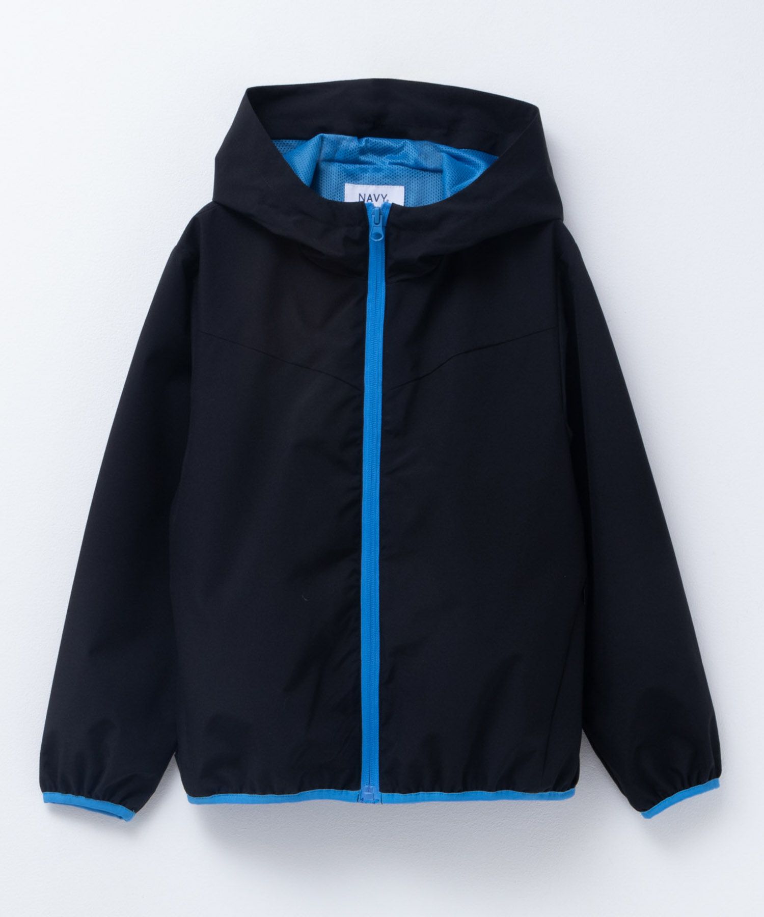  NAVY シャットアウター 裏メッシュジップパーカー キッズ