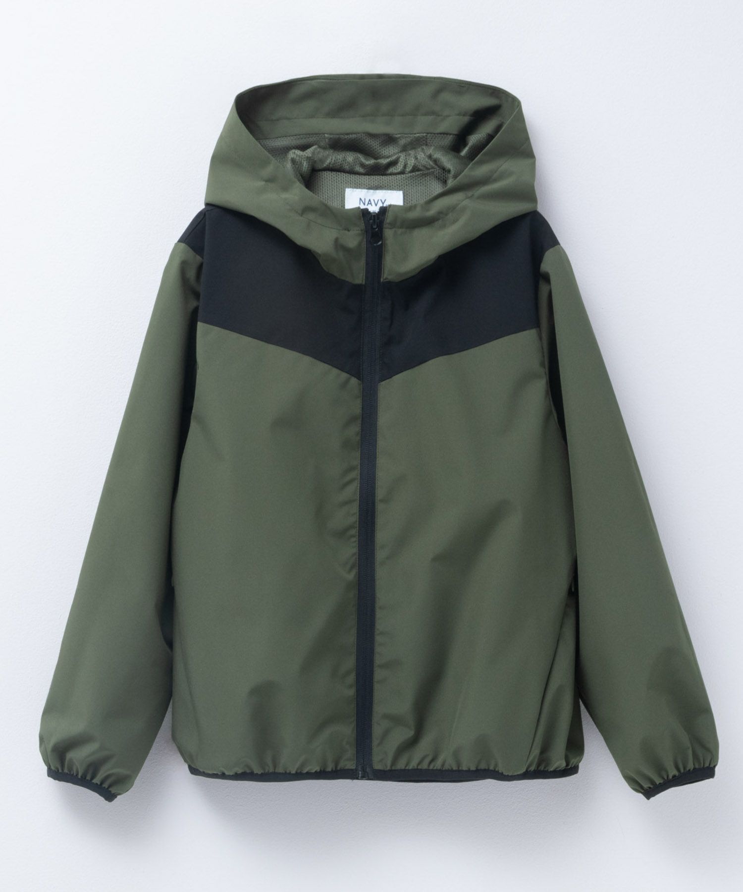  NAVY シャットアウター 裏メッシュジップパーカー キッズ