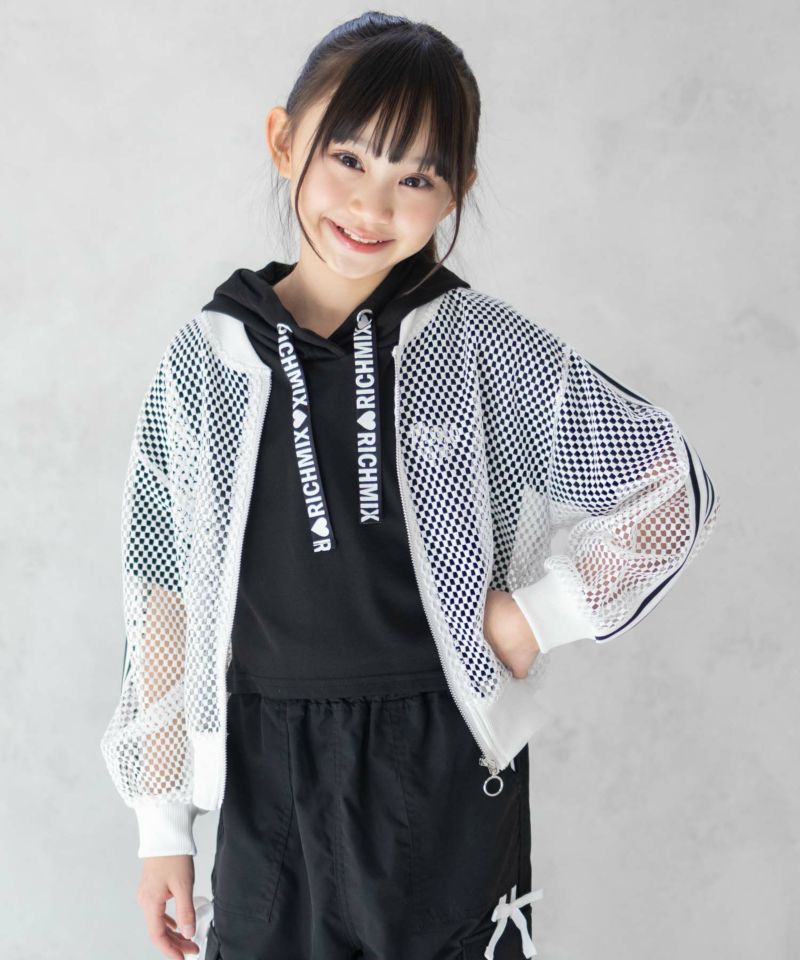 RICH MIX  メッシュブルゾン キッズ商品画像-1