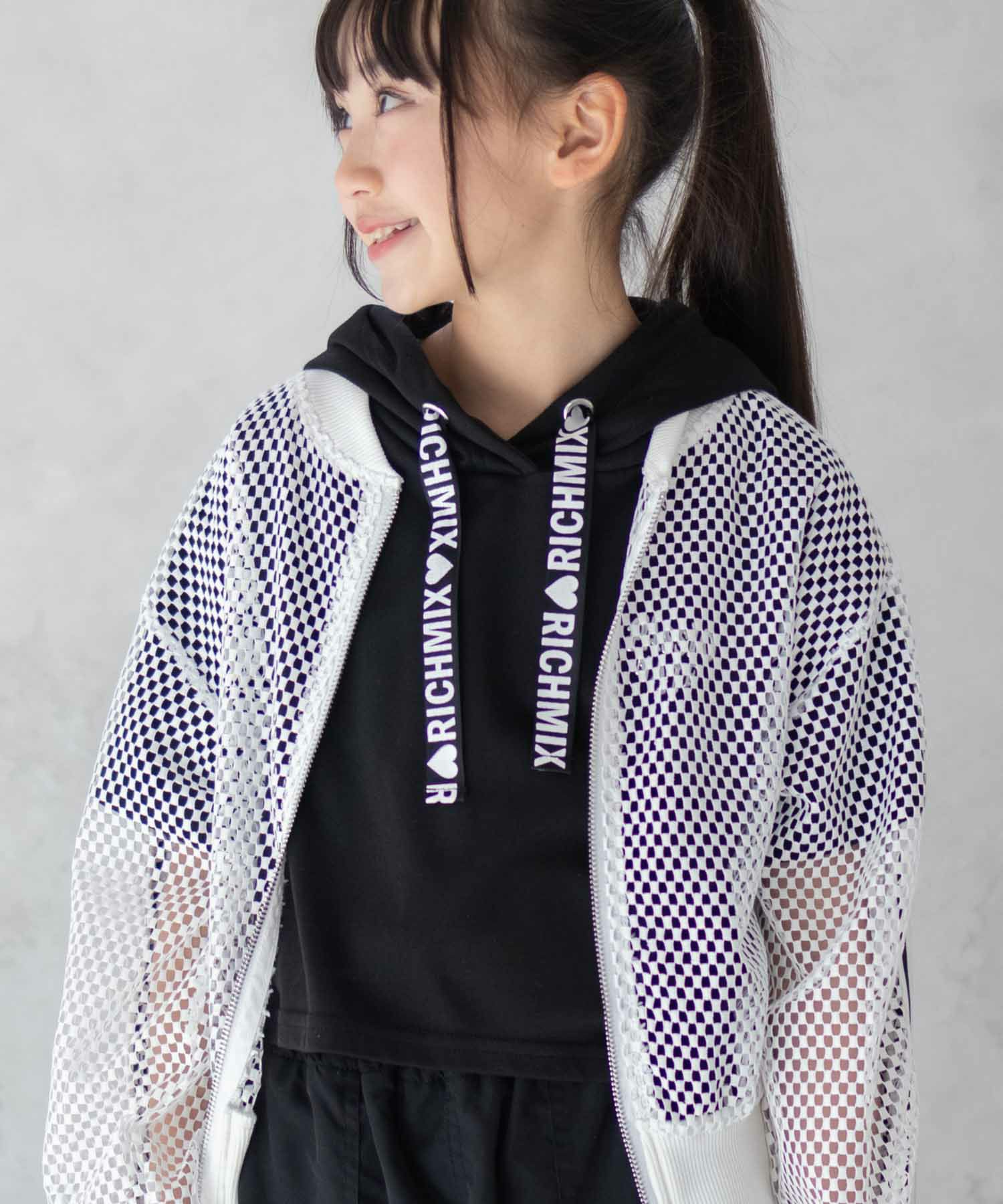 RICH MIX メッシュブルゾン キッズ商品画像-2