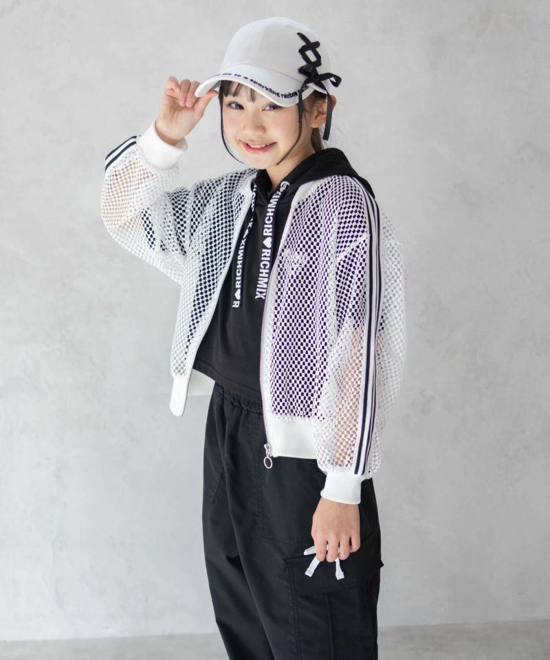 RICH MIX  メッシュブルゾン キッズ商品画像-7