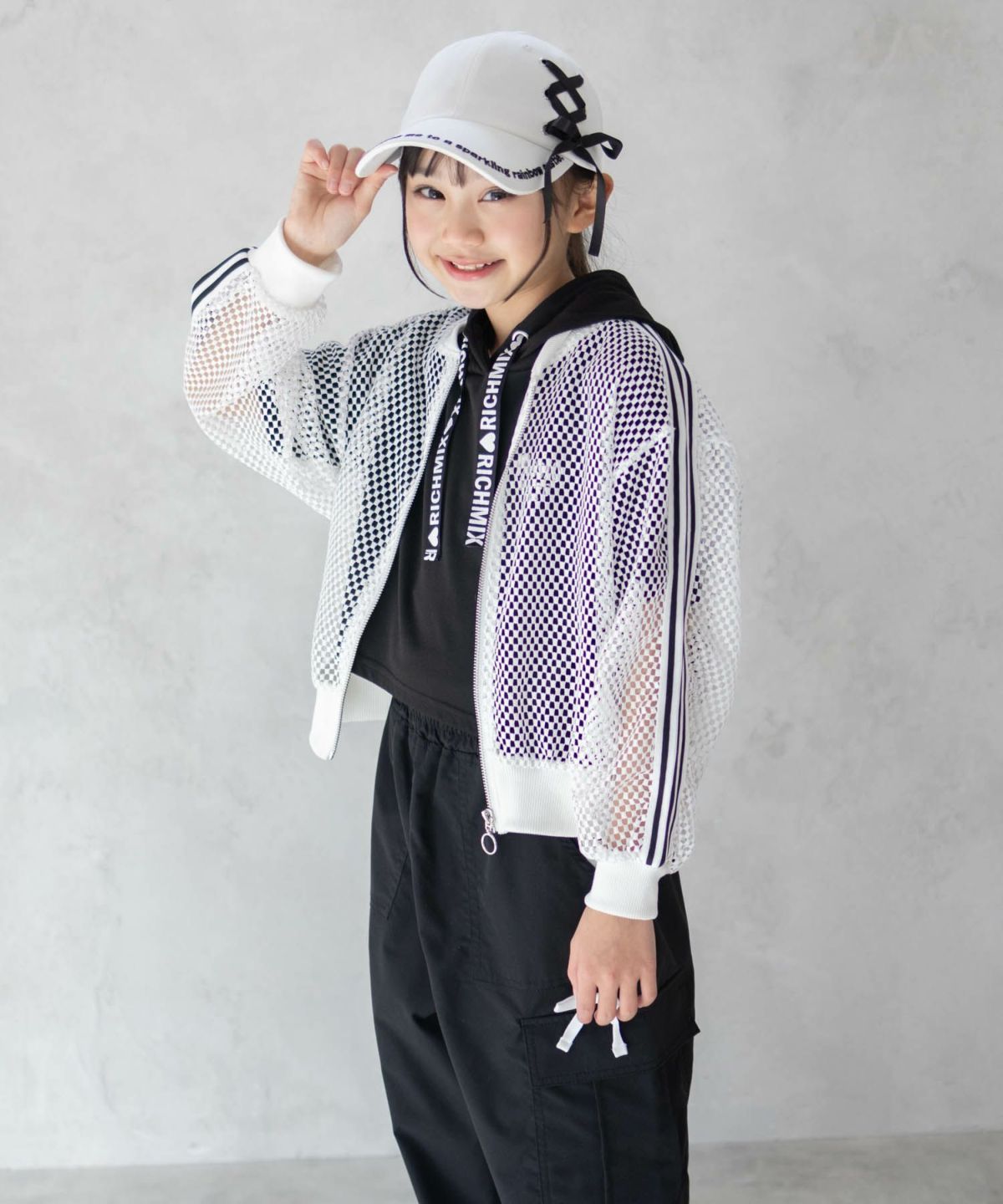 RICH MIX メッシュブルゾン キッズ