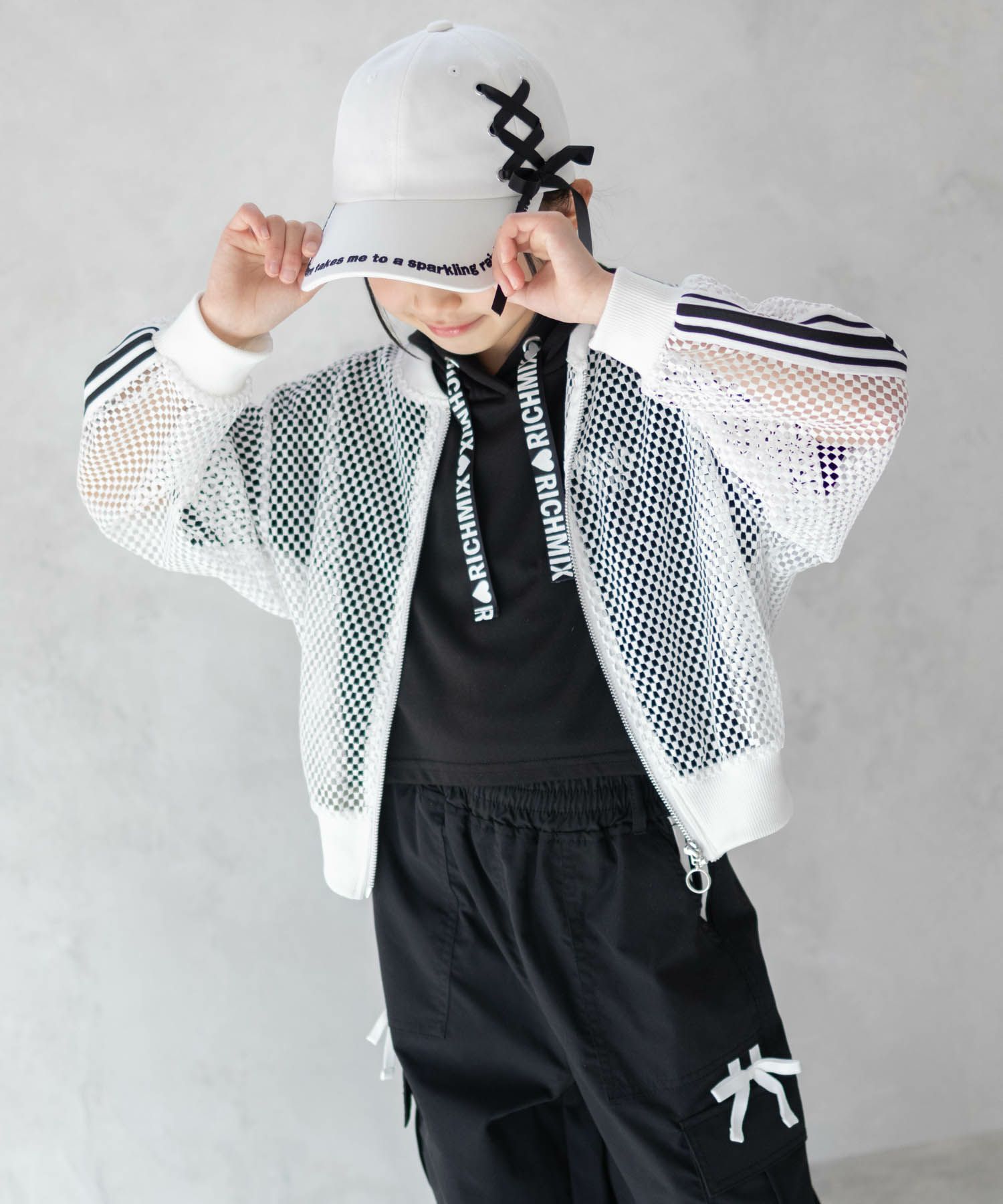 RICH MIX メッシュブルゾン キッズ商品画像-8