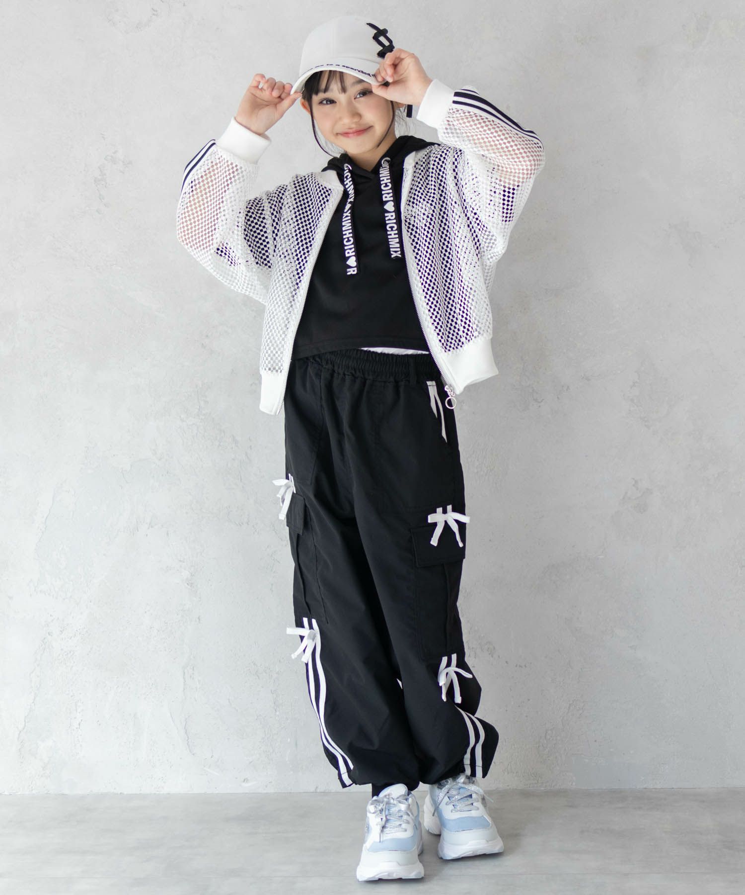 RICH MIX  メッシュブルゾン キッズ商品画像-12