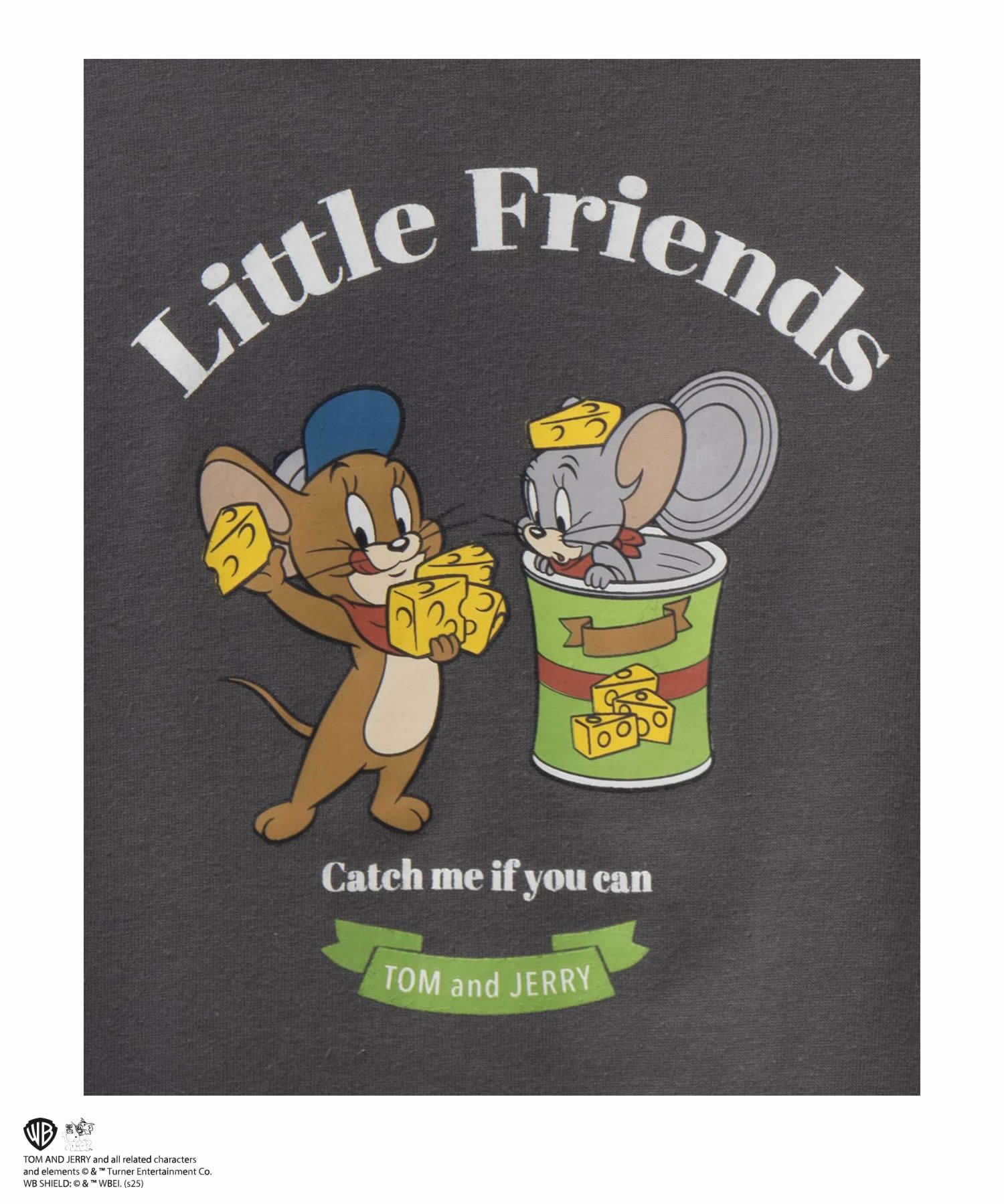 Tom and Jerry プリントTシャツ キッズ メール便 対応商品商品画像-3