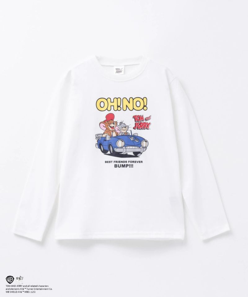 Tom and Jerry プリントTシャツ キッズ ネコポス 対応商品商品画像-1