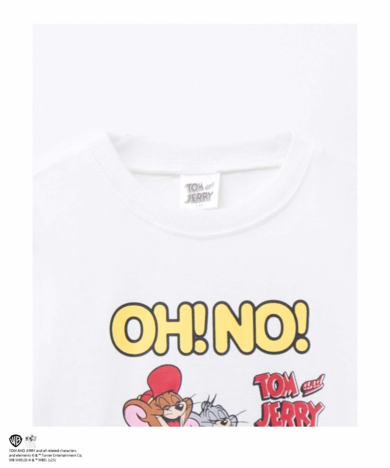 Tom and Jerry プリントTシャツ キッズ メール便 対応商品商品画像-4