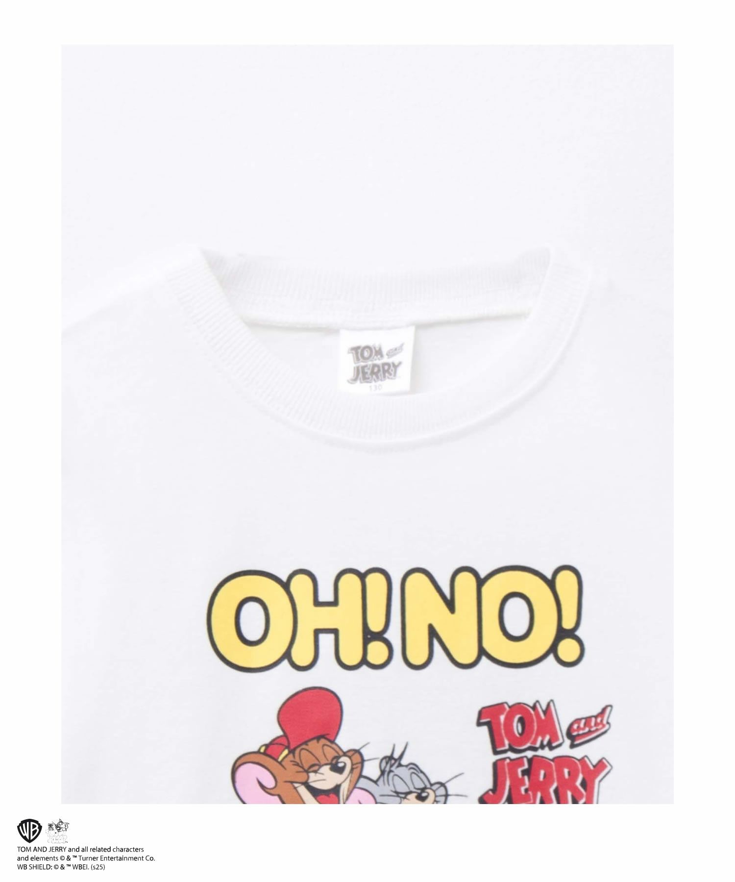 Tom and Jerry プリントTシャツ キッズ ネコポス 対応商品