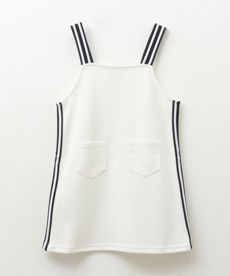 RICH MIX  ポンチ素材 パーカーラインワンピースアンサンブル キッズ商品画像-28