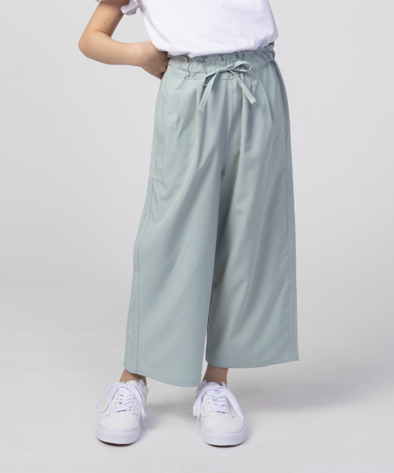 NAVY SARARI ワイドパンツ キッズ