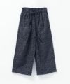 NAVY SARARI ワイドパンツ キッズ商品サムネイル-5
