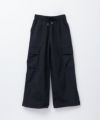 NAVY ナイロンカーゴパンツ キッズ