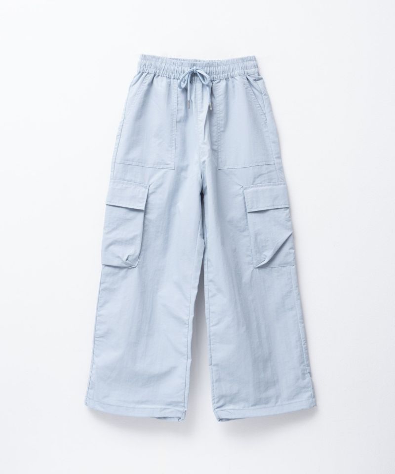 NAVY  ナイロンカーゴパンツ キッズ商品画像-8