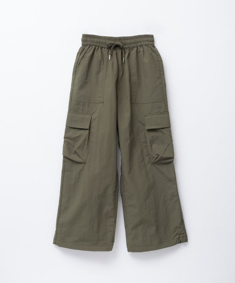 NAVY  ナイロンカーゴパンツ キッズ商品画像-10