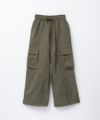 NAVY ナイロンカーゴパンツ キッズ