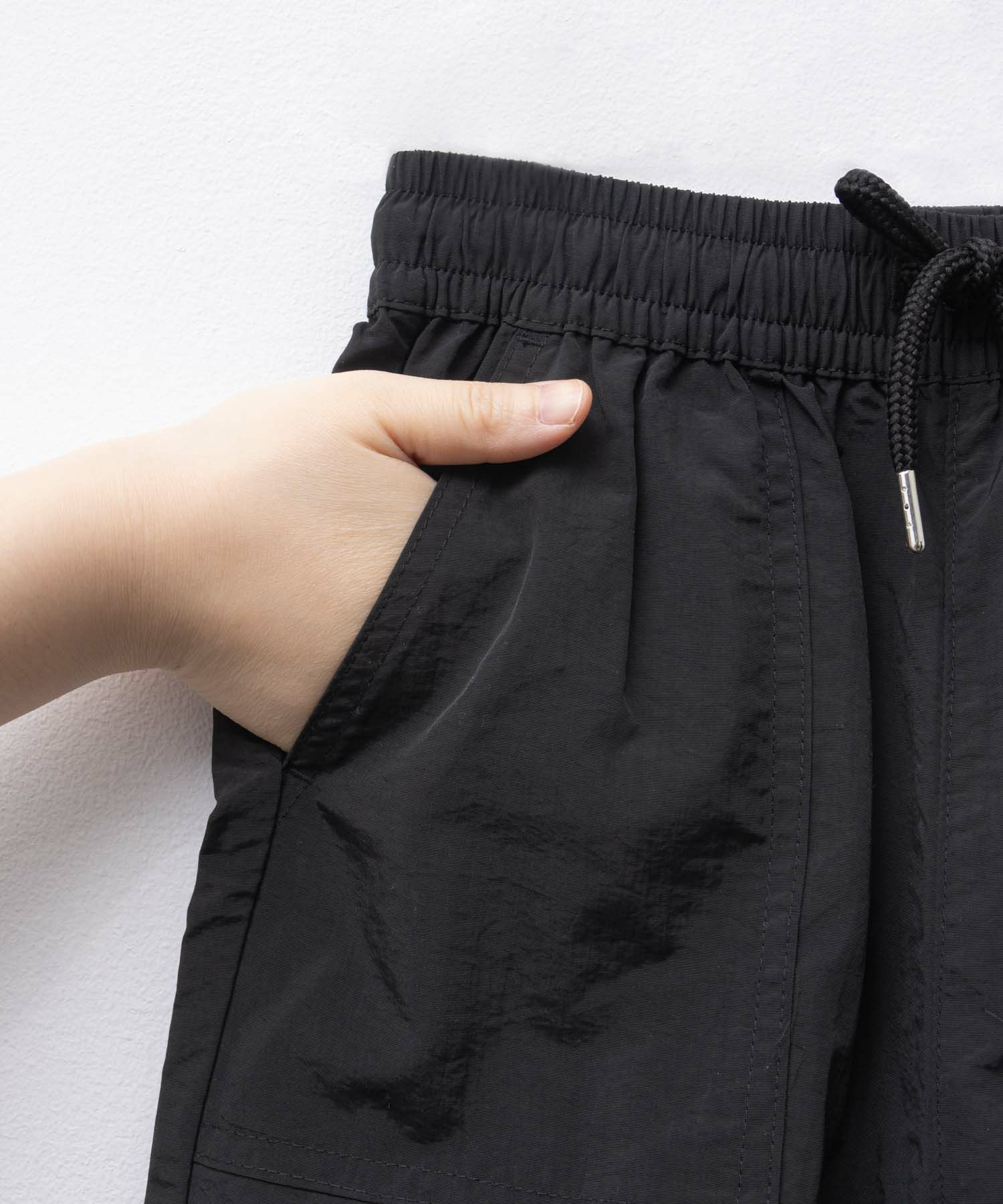 NAVY ナイロンカーゴパンツ キッズ