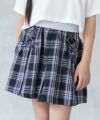 RICH MIX  チェックレースアップスカート キッズ商品サムネイル-3