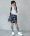 RICH MIX チェックレースアップスカート キッズ商品サムネイル-8