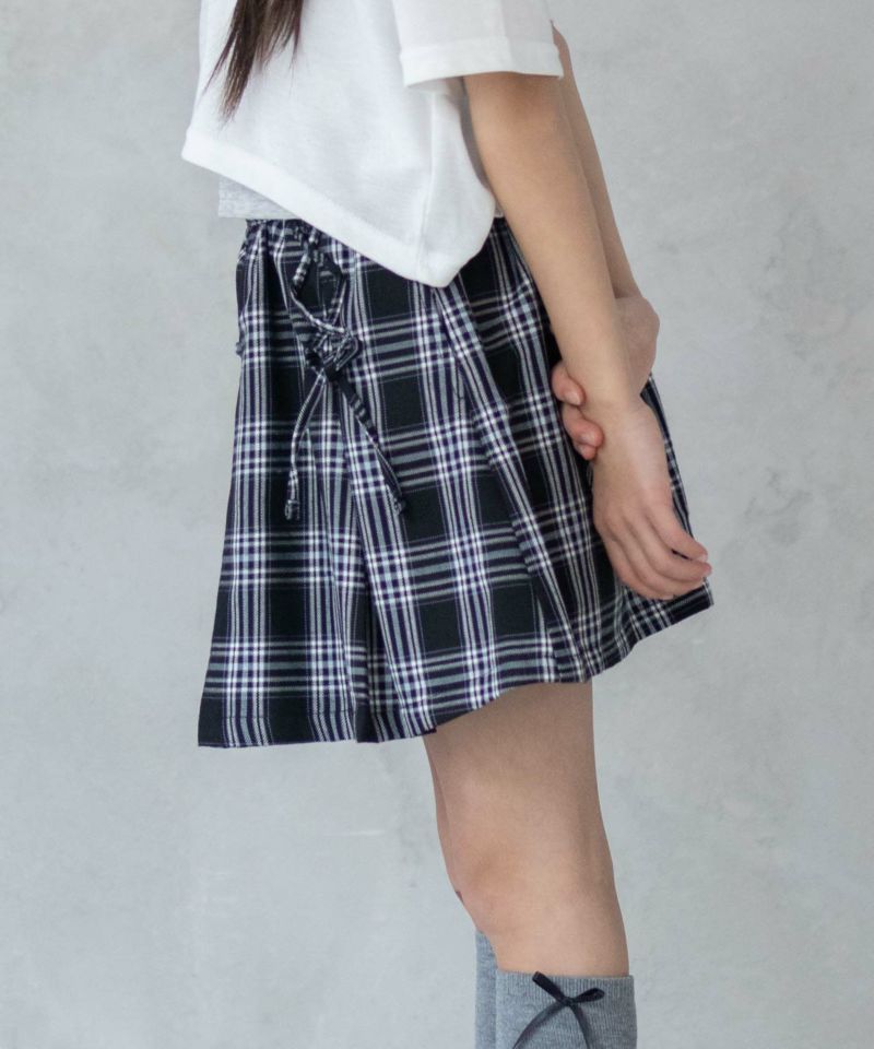 RICH MIX  チェックレースアップスカート キッズ商品画像-10