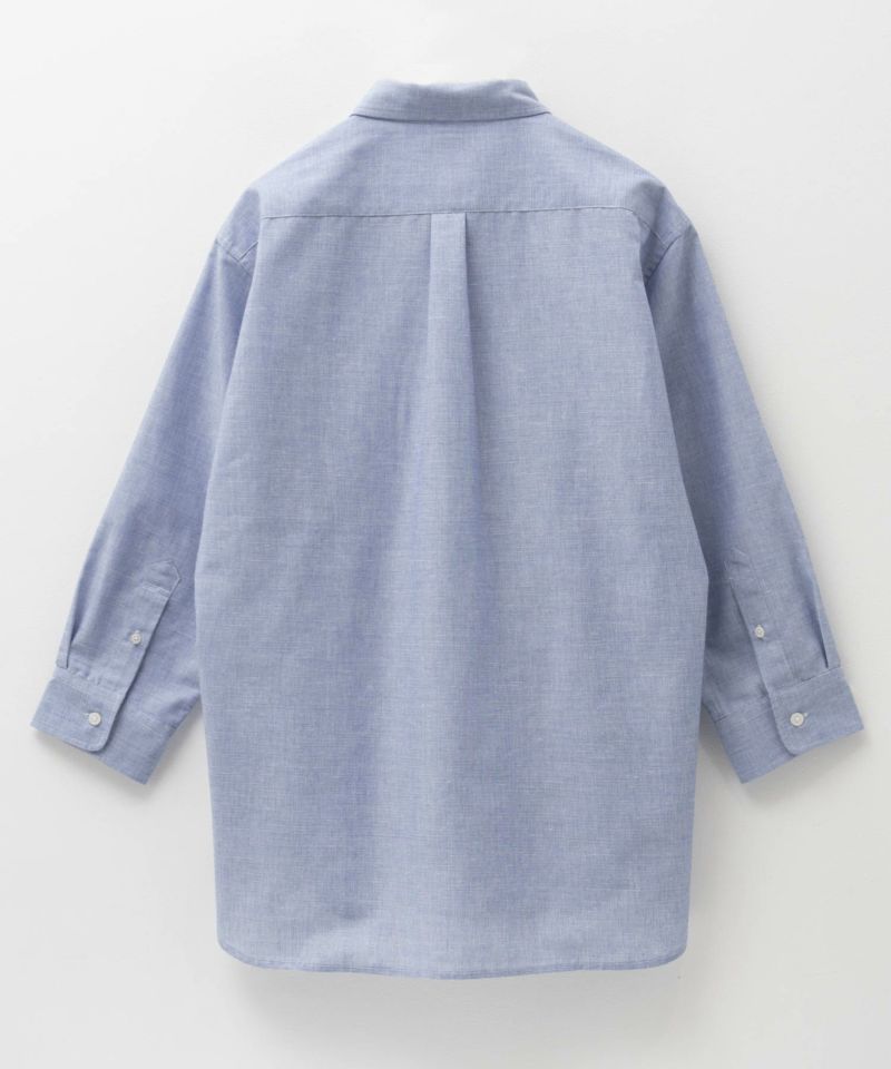 NAVY COOLMAX リネン七分袖シャツ メンズ商品画像-32