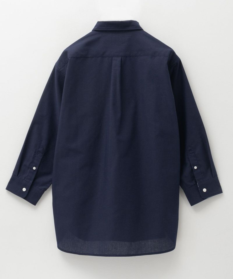 NAVY COOLMAX リネン七分袖シャツ メンズ商品画像-34
