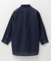 NAVY COOLMAX リネン七分袖シャツ メンズ商品サムネイル-34