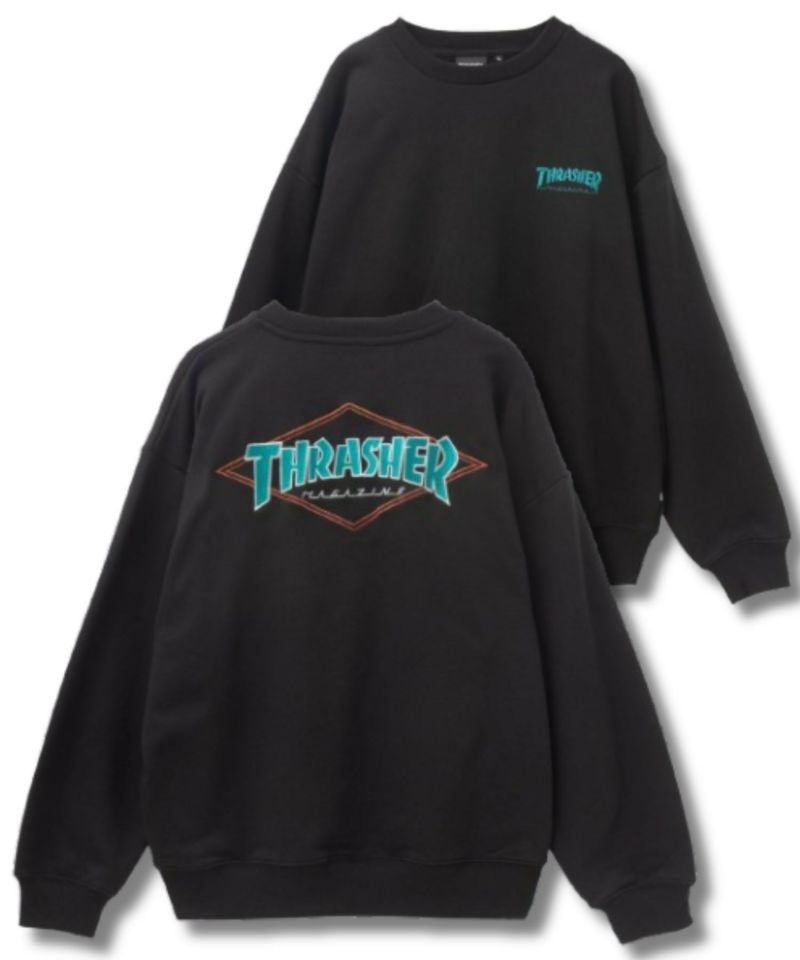 [期間限定価格]THRASHER  ダイアモンドロゴスウェット メンズ商品画像-1