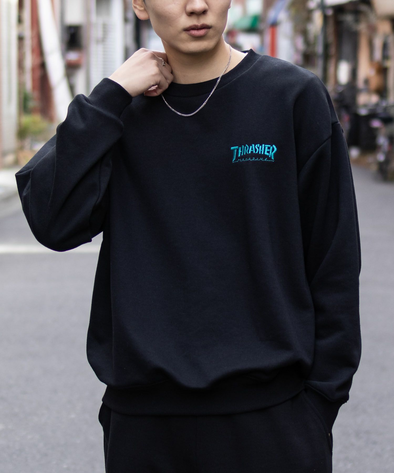[期間限定価格]THRASHER  ダイアモンドロゴスウェット メンズ商品画像-4