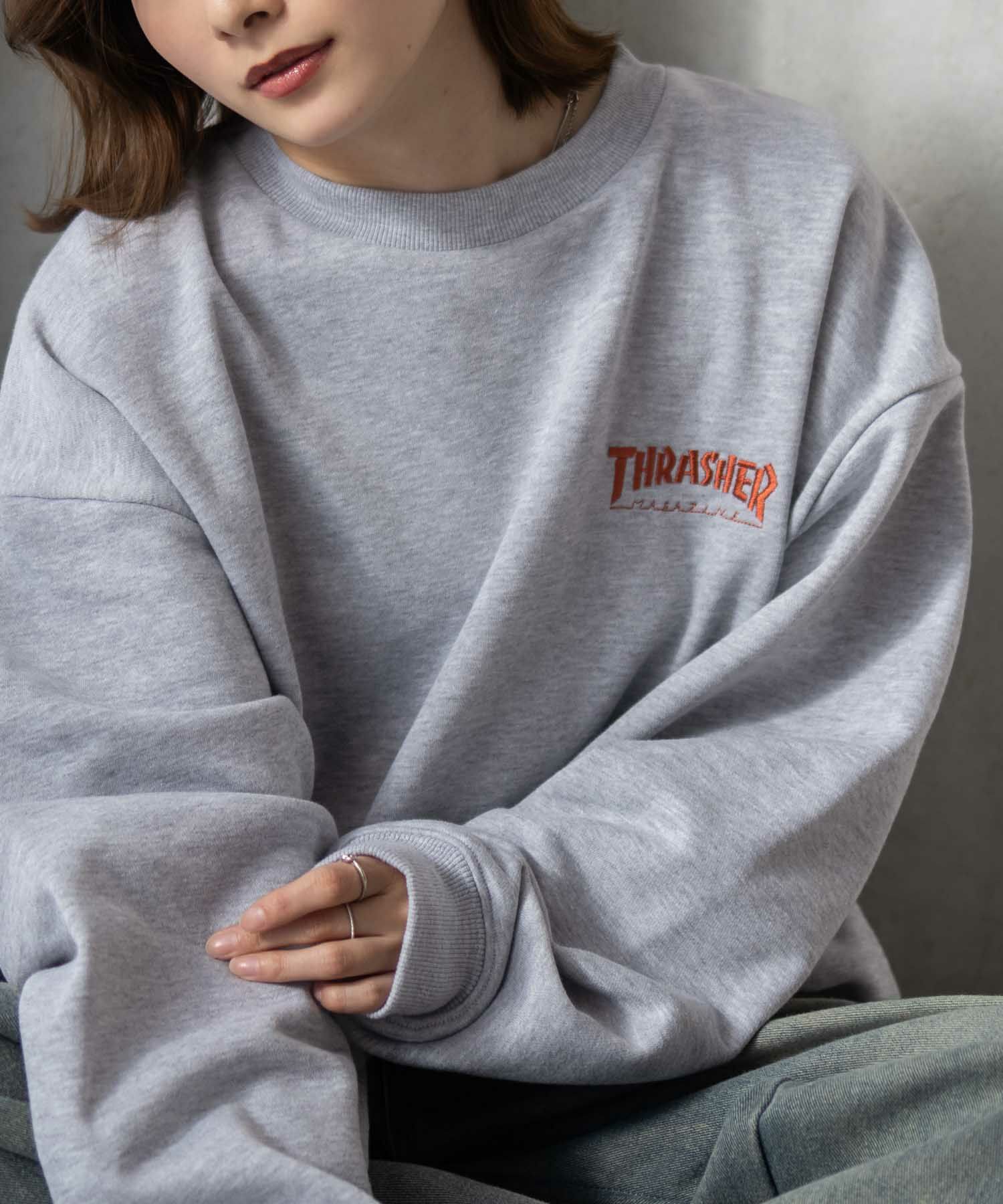THRASHER ダイアモンドロゴスウェット メンズ