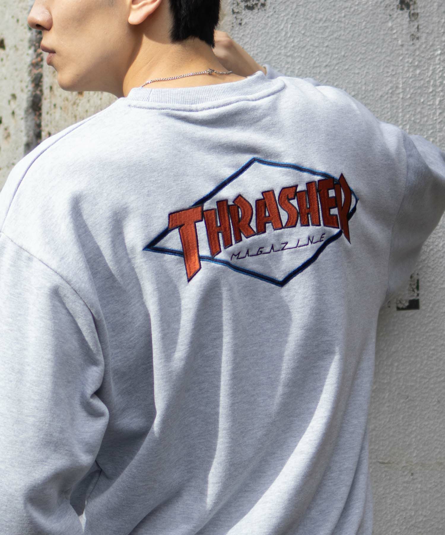[期間限定価格]THRASHER  ダイアモンドロゴスウェット メンズ商品サムネイル-11