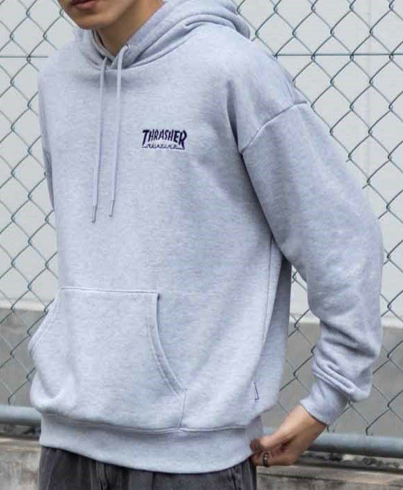 THRASHER ロゴフーディー メンズ