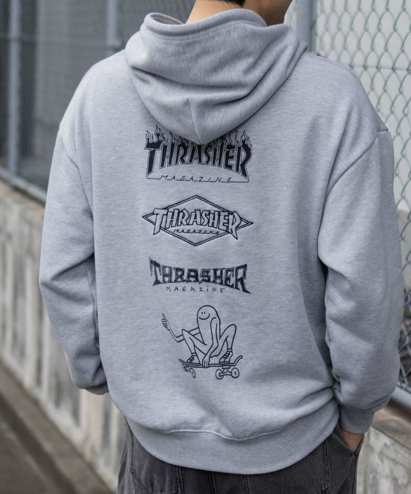 [期間限定価格]THRASHER  ロゴフーディー メンズ商品画像-13