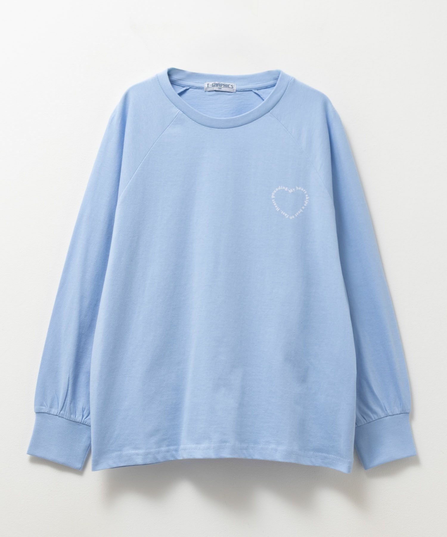 T-GRAPHICS  ロゴラグランTシャツ キッズ メール便 対応商品商品画像-3