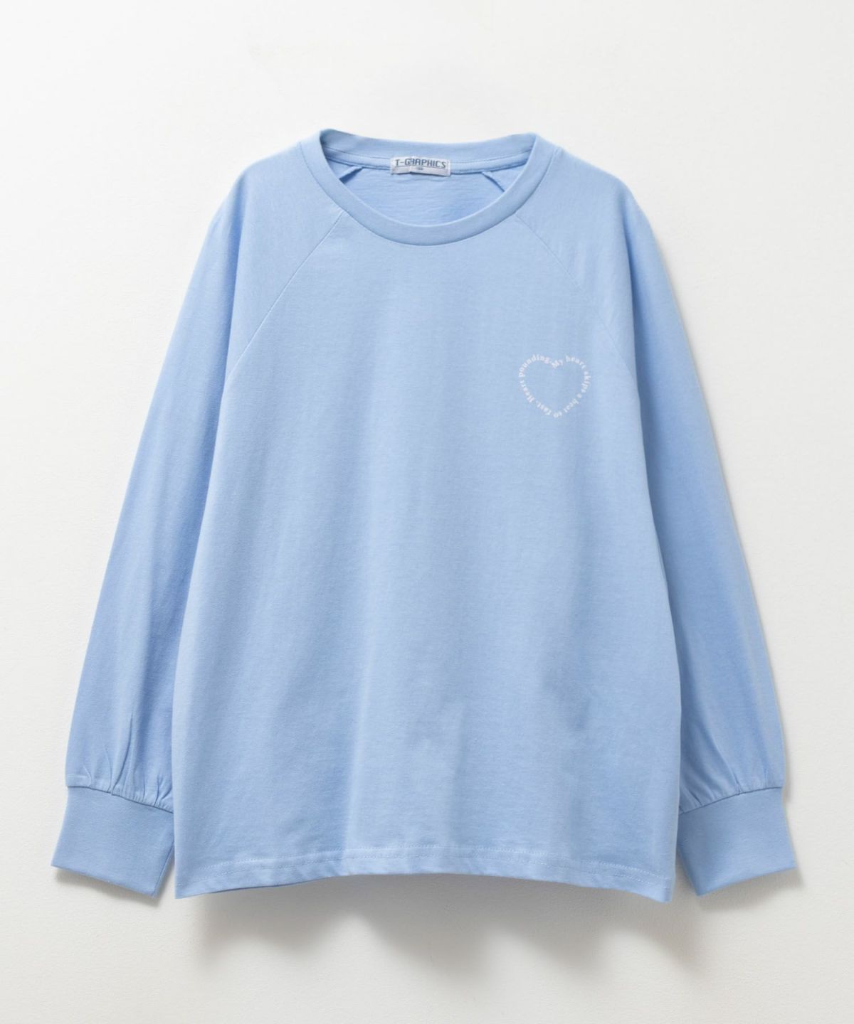 T-GRAPHICS ロゴラグランTシャツ キッズ ネコポス 対応商品